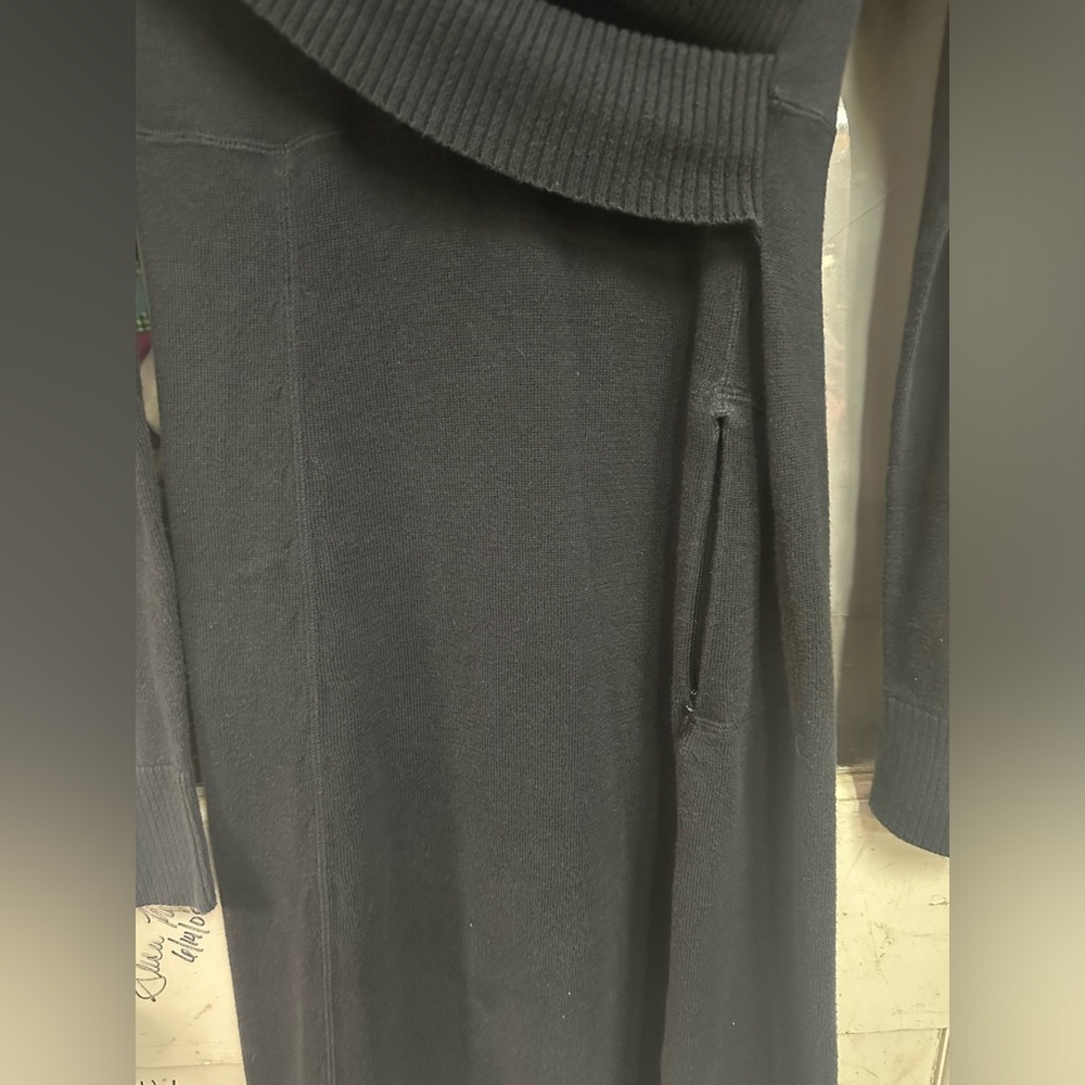 Athleta Sochi Cowl Dress in Black - Picture 5 of 9